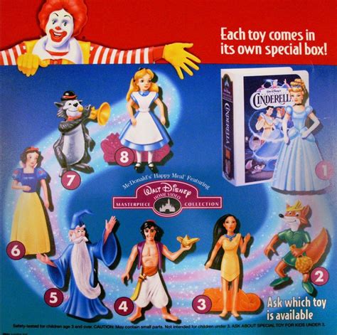 McDonald’s Happy Meal - Walt Disney: Masterpiece Collection