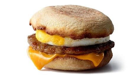 McDonald’s Sausage Egg McMuffin - Fast Food Calories