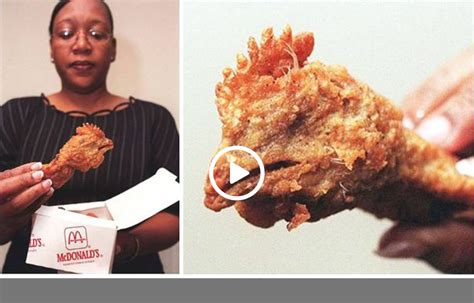 McDonalds - Chicken Head in Chicken Nuggets