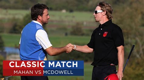 McDowell vs Mahan Extended Highlights 2010 Ryder Cup