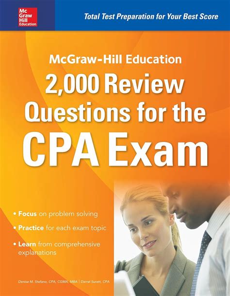 Read Mcgrawhill Education 2000 Review Questions For The Cpa Exam By Denise M Stefano