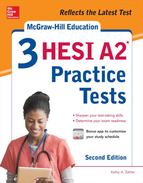 Download Mcgrawhill Education 3 Hesi A2 Practice Tests Second Edition By Kathy A Zahler