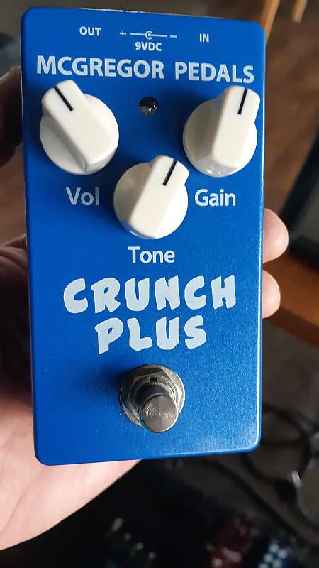 McGregor Crunch Plus Overdrive Pedal 2024 Reverb