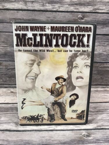 McLintock DVD, 2002, John Wayne, 18111233194 eBay