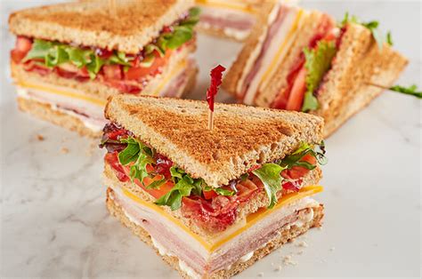 The Turkey Cranberry Sandwich features smoked turkey, cranbe