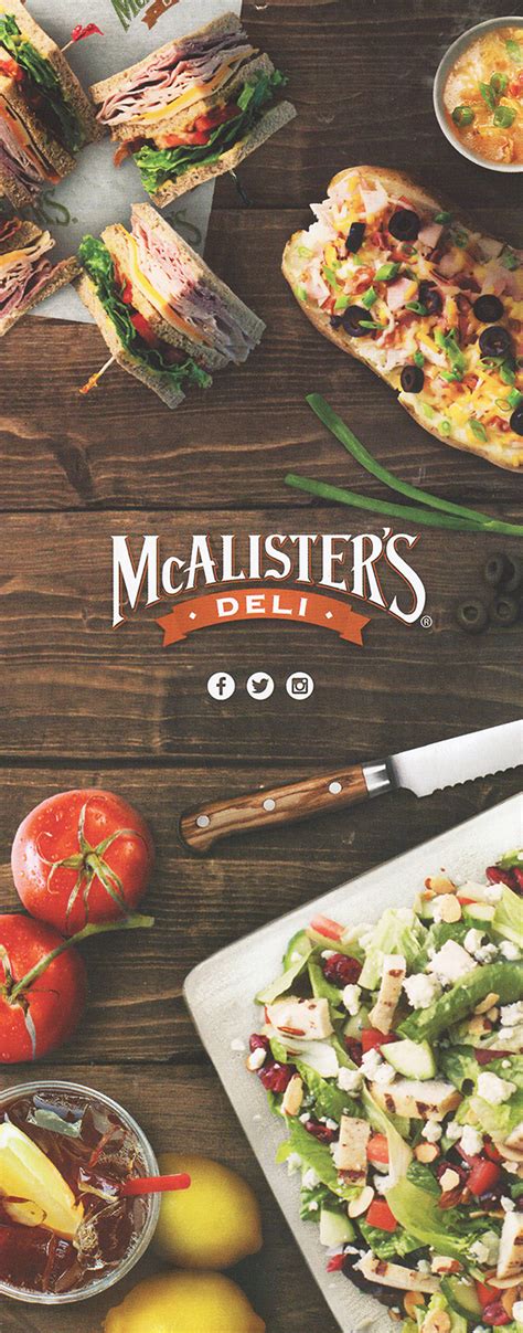 Call or email now to place your catering order. oxfordwest@mcalistersdeli.com. 662-550-4406. order catering. catering menu. Convenient to give. Convenient to use. Our gift cards have always been a quick and easy gift idea.. 