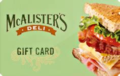 Mcalister Gift Card Balance