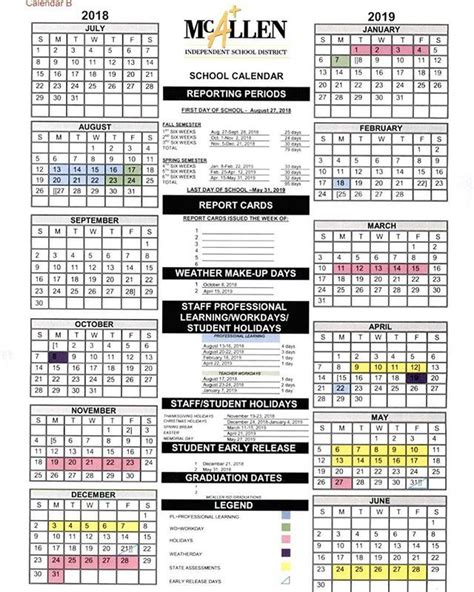 The McAllen ISD Board of Trustees is requesting input from parents and the community regarding the 2021-2022 District Calendar. The following calendars were developed and selected by the McAllen ISD LEAD committee for staff and community voting. Review and make a selection between Calendar A, Calendar B, and Calendar C