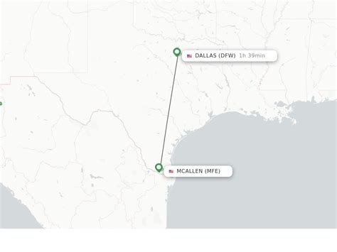 Mcallen to dallas. Bus McAllen to Dallas: Trip Overview. Average ticket price $76. Average bus trip duration 11h 50m. Number of daily buses 1. Earliest bus departure 11:40 AM. Distance 462 miles (744 km) 