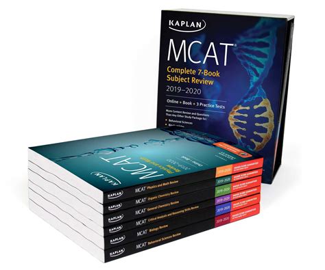 Mcat study books. MCAT Self-Study Toolkit 2024-2025: Includes MCAT Complete 7 Book Set, 6 Full Length Online Practice Tests + Customizable 3,000 Question Practice Bank (Kaplan Test Prep) Kaplan Test Prep. 