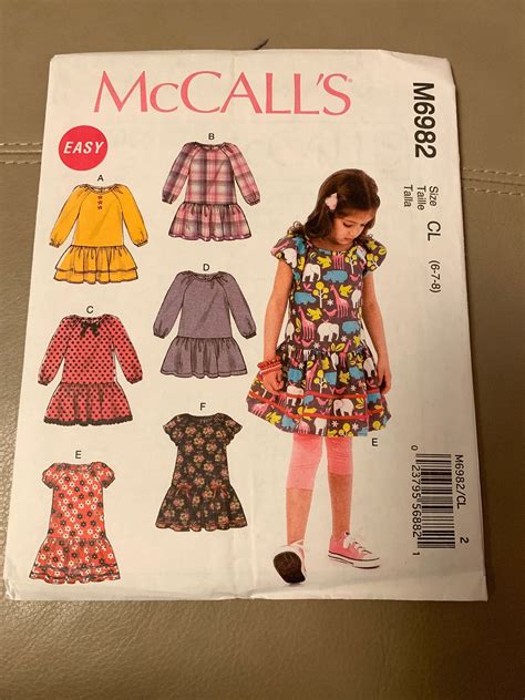 Mccalls Patterns For Children Free Patterns