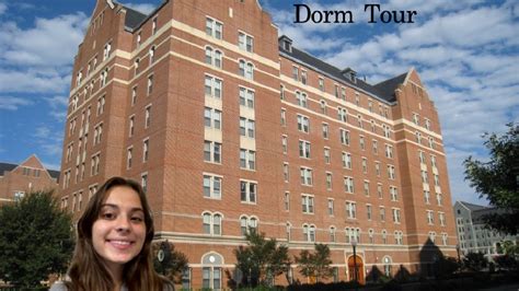 McCarthy Hall is a seven-story building offering suite-style accommodations for sophomores as well as some juniors and seniors. Residents share two- or three-person bedrooms in four- and six-person suites complete with common living spaces, bathrooms, vanity areas, and a kitchenette. . 