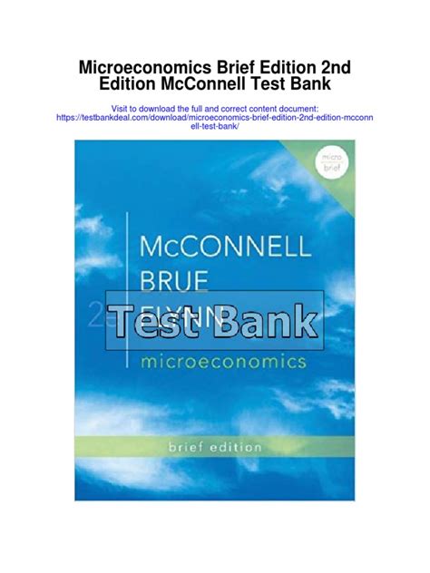 Mcconnell brief edition microeconomics solution manual. - Megauploadcom guida allo studio di programmazione metastock.