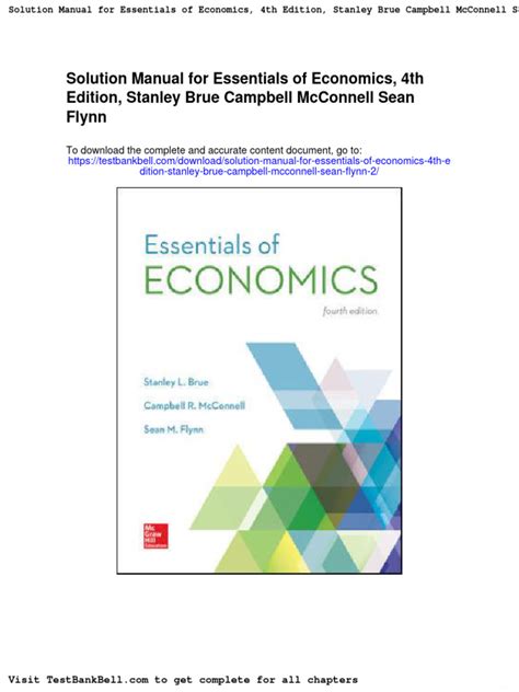 Mcconnell brue flynn macroeconomics 19e manual solution. - Vaca mimosa e a mosca zenilda.