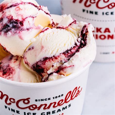 Mcconnells fine ice cream. Jun 8, 2017 · Since 1949 the California family-run ice cream maker McConnell’s has been churning out fine velvety artisan ice creams. With ingredients from its own dairy and from many of the same local farms ... 