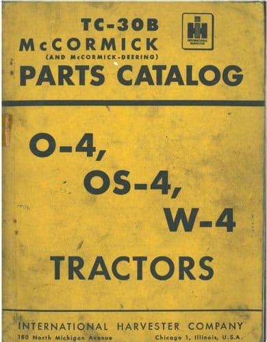 Mccormick deering w4 tractor parts manual. - Nouveau manuel complet des jeux de société.