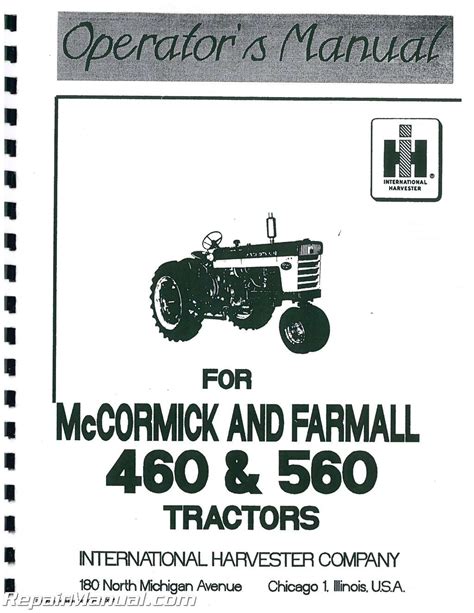 Mccormick farmall diesel 460 service manual. - Das medienarchiv als dienstleistungsbereich und betriebswirtschaftlicher faktor.