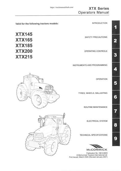 Mccormick tractor xtx145 xtx165 xtx185 xtx200 xtx215 workshop repair manual. - A manual of oil painting by john collier.