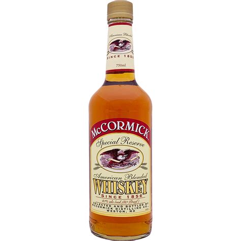 Mccormick whiskey. McCormick Bourbon . The strength of this whisky is 40.0 % Vol. Whiskybase General Terms and Conditions Introduction Whiskybase B.V. (“Whiskybase”, “we” or “us”, company details below) offers a whisky enthusiasts online platform that provides its members access to the most comprehensive, transparent and trusted … 