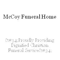 Mccoy funeral home inc obituaries.  Search our comprehensive database for...