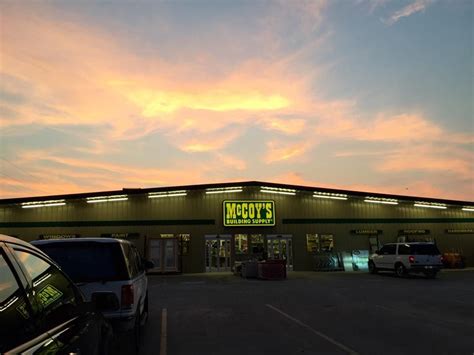 Verified: Owner Verified. United States. Texas. Gonzales. McCoy's Building Supply. Get more information for McCoy's Building Supply in Gonzales, TX. See reviews, map, get the address, and find directions.. 