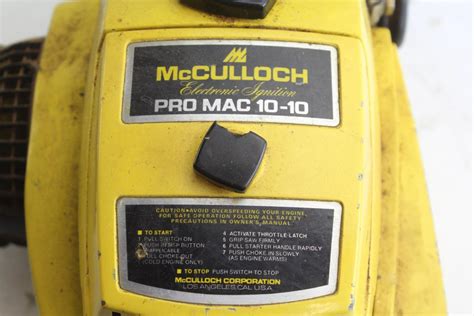 Mcculloch pro 10 10 automatic owners manual. - Canadian foundation engineering manual 3rd edition.