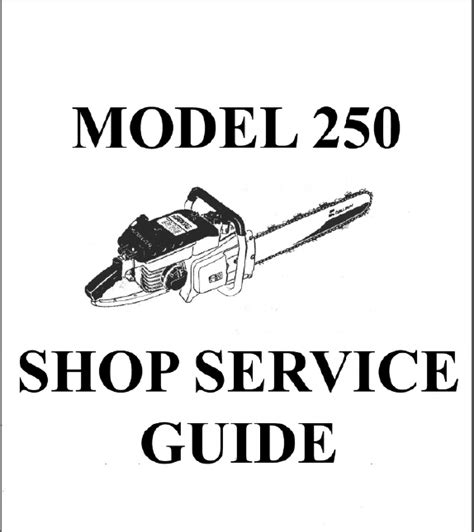 Mcculloch super 250 chainsaw repair manual. - Staat und die anfänge der industrialisierung in baden, 1800-1850..