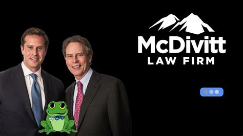 Mcdivitt law firm. McDivitt Personal Injury Law Firm - Our frog has come to life! We have plush toys of our mascot available at all of our locations in Aurora, Colorado Springs, Denver and Pueblo. 