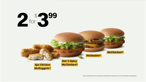 Mcdonald's 2 for 3.99. Things To Know About Mcdonald's 2 for 3.99. 