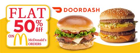 Supersize your Savings with this DoorDash coupon code, which unlocks a $5 discount on your first order of $15+ from McDonald's, plus free delivery Discount $5 off. 