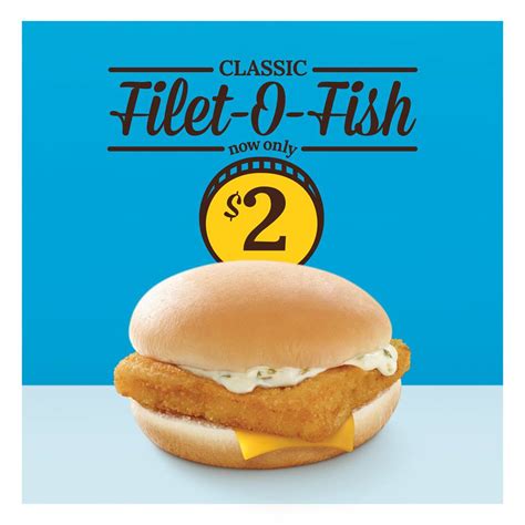 6 days ago · According to Cleveland.com, customers that purchase a Filet-O-Fish sandwich can buy a second one for just $1. The deal is reportedly available until March 28. NJ.com recently ranked the... . Mcdonald's filet o fish deal 2023