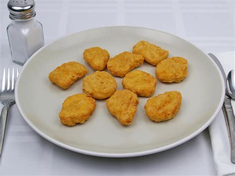 Mcdonalds 10 nuggets calories. Comprehensive nutrition resource for McDonald's Happy Meal Chicken McNuggets, 4 piece. Learn about the number of calories and nutritional and diet information for McDonald's Happy Meal Chicken McNuggets, 4 piece. This is part of our comprehensive database of 40,000 foods including foods from hundreds of popular restaurants and thousands of brands. 