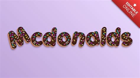 Mcdonalds Text Effect Generator TextStudio