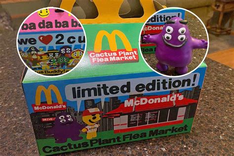 Mcdonalds adult happy meal. Y ou might remember last year, when McDonald's released their Cactus Plant Flea Market Box, which everyone was calling an "adult Happy Meal." It was a big hit, and the toys sold out VERY quickly. 