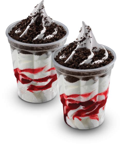 Mcdonalds dessert. Apr 10, 2023 · McDonald's explained in a statement, the dessert is made with its signature vanilla soft serve, strawberry-flavored clusters, and a heaping portion of crispy shortbread cookies mixed in. 