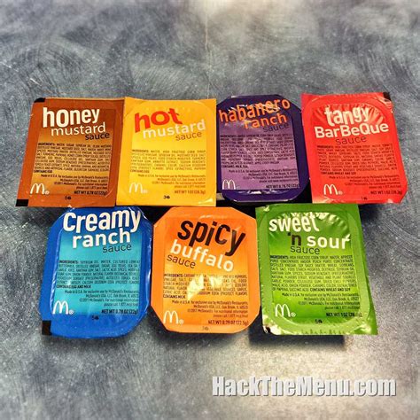 Mcdonalds nugget sauces. Sep 26, 2023 · McDonald’s is spicing up its sauces.. Beginning October 9, the fast food chain is adding two new dipping sauces to its menu for a limited time, joining its lineup of six sauces that include ... 