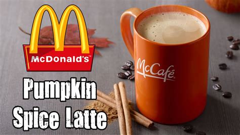 Mcdonalds pumpkin spice latte. Combine sugar and water in saucepan and bring to a simmer. STEP 02. Once sugar is dissolved, add cinnamon sticks, ground cloves, ginger, nutmeg and pumpkin purée, and let simmer for 20 minutes. STEP 03. Remove from heat and immediately strain through cheesecloth. Makes enough syrup for 8 beverages. Keeps up to 7 days in the fridge. 