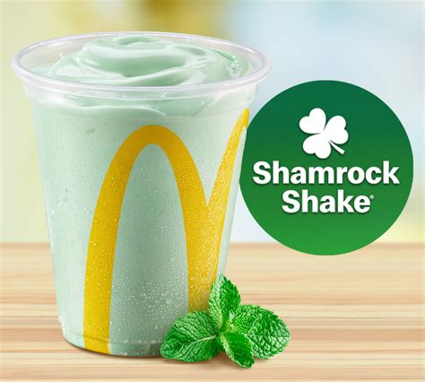 Mcdonalds shamrock shake. The Shamrock Shake is vanilla soft serve ice cream with a minty flavor and finished with a whipped topping. McDonald’s will also offer the fan-favorite Oreo Shamrock McFlurry starting Feb. 21 ... 