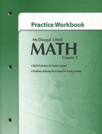 Mcdougal Littell Math Course 3 Practice Work Answers