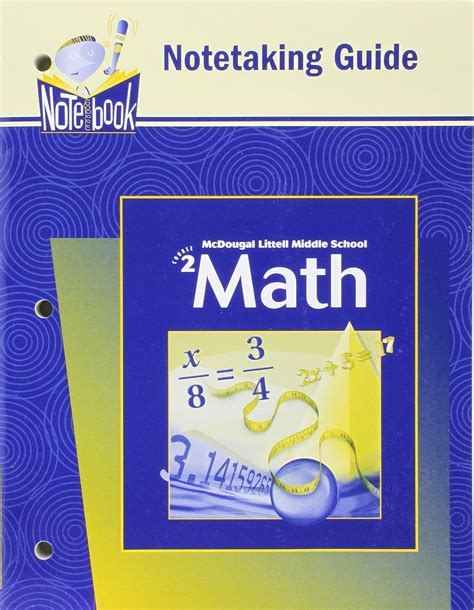 Mcdougal littell middle school math course 2 notetaking guide student edition. - Mouse moments a humorous guide through disneyland.