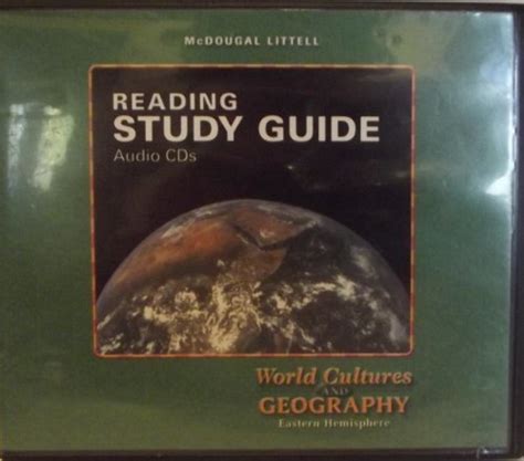 Mcdougal littell world cultures geography reading study guide audio cds. - Craftsman 10 electronic radial arm saw manual.