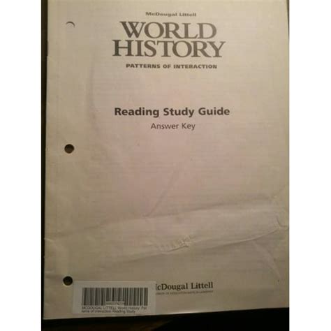Mcdougal littell world history patterns of interaction 2006 study guide answers. - Lpic 2 linux professional institute certification study guide exams 201 and 202.
