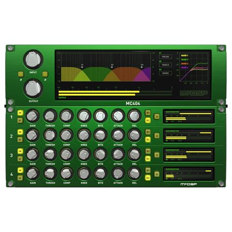 Mcdsp. McDSP's Filter Bank, likewise, consists of a number of separate plug-ins with different combinations of EQ bands, and for the LE version (see screenshot below), McDSP have chosen to retain three of them. E4 has a low shelf, high shelf, one parametric band and a high-pass filter, P4 is four parametric EQs and F1 is a low-pass filter. 
