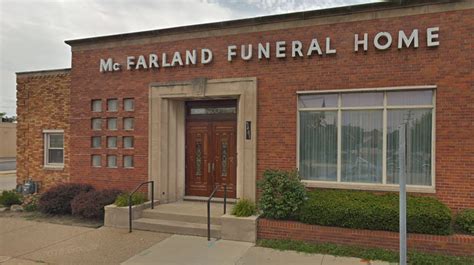Mcfarland funeral. Funerals By McFarland. $$$ - Moderate. Send Flowers Visit Their Website. Details Recent Obituaries Upcoming Services. Read Funerals By McFarland obituaries, find service information, send sympathy ... 