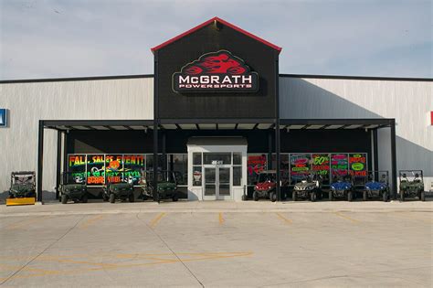 Mcgrath powersports. Here at McGrath Powersports we are powersports enthusiasts, and we know that getting out on the road and into the outdoors is your priority. We have the equipment and experience to get your motorcycle in prime shape, whether you're cruising the highways, racing around the track, or tearing it up on the trail. 