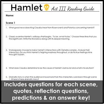 Mcgraw hill hamlet act 3 study guide. - Student solutions manual for college mathematics for business economics life sciences social sciences.