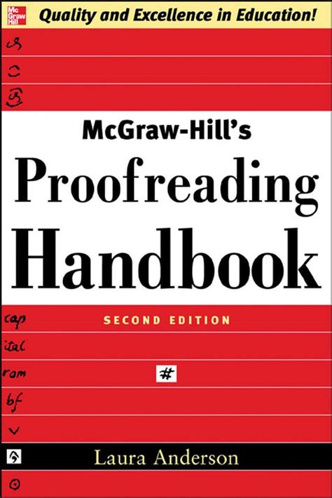 Mcgraw hills proofreading handbook by laura anderson. - Síntesis de la historia de la república.