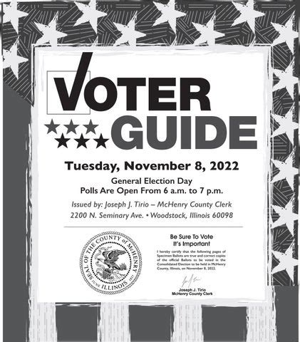 Mchenry county trustee.  During this .  This provides a voter guide to...