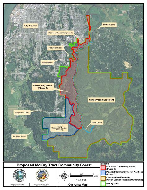 Mckay tract community forest map.  McKay Community Forest Overview The McKay Community Fore...