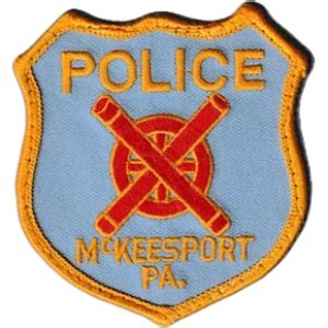 Mckeesport police dept. Nicholas Caito 2921 Liberty Way Mckeesport, Pennsylvania 15133 (412)678-0606 County: Allegheny 